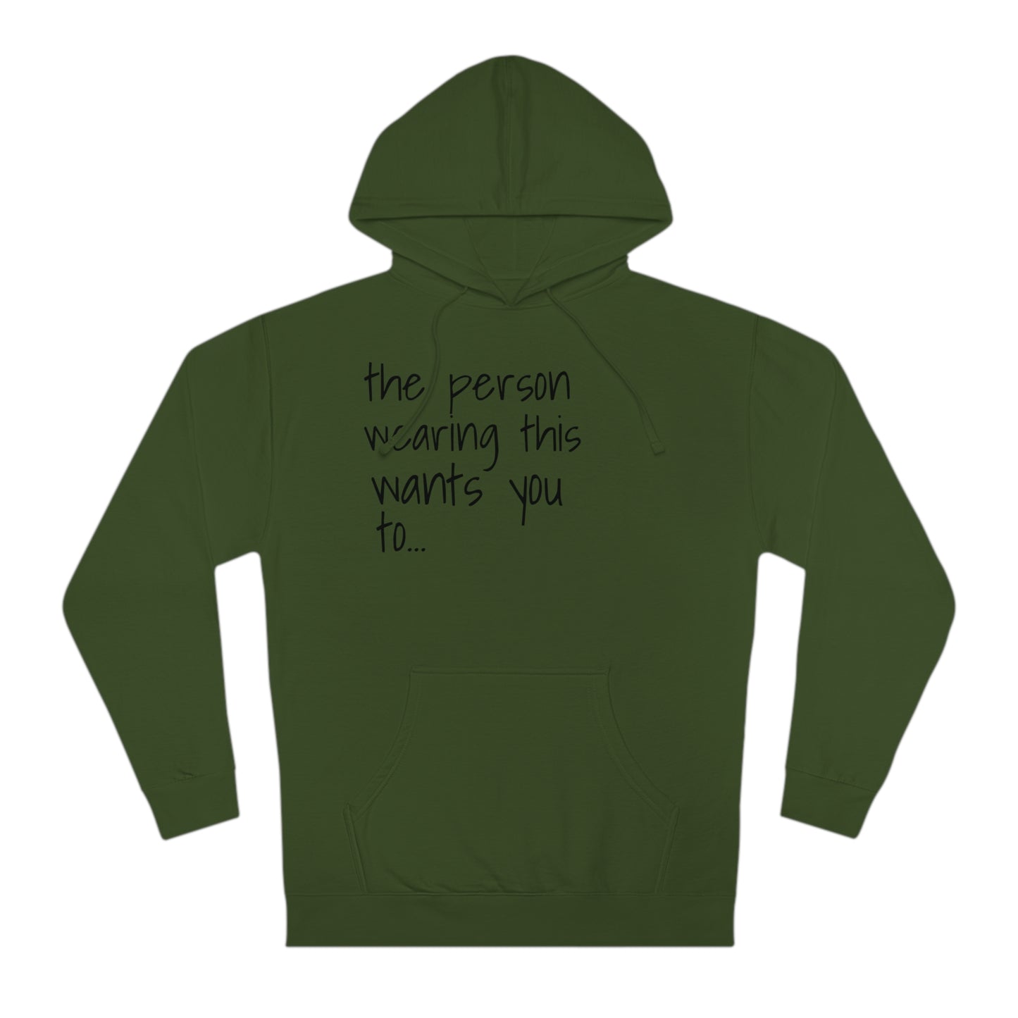 Amazing As You Hoodie - Dark Green