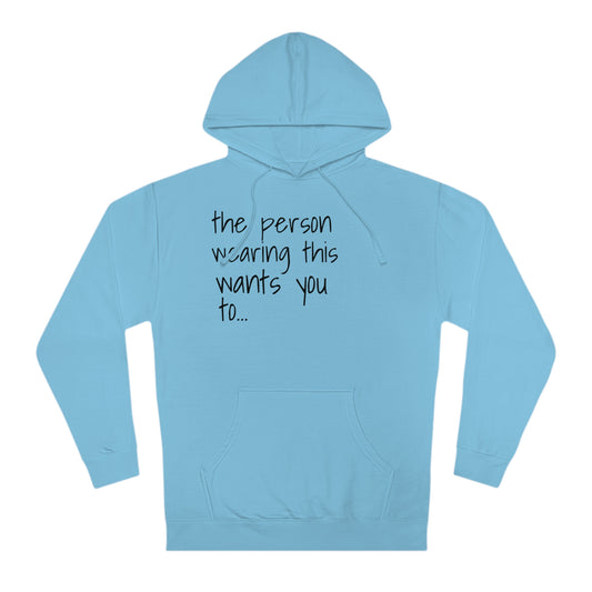 Amazing As You Hoodie - Aqua Blue