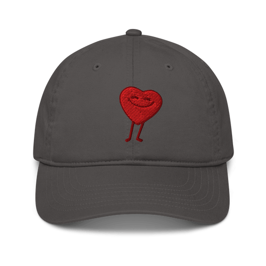 Charcoal- Cheerful Heart Hat - beyond universally blessed