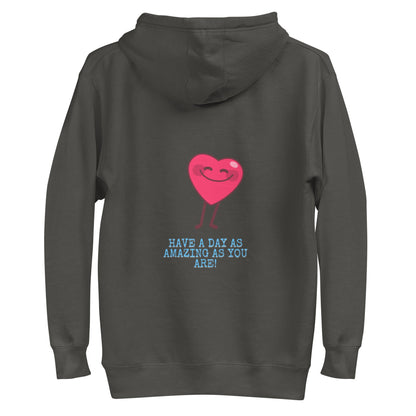 Vintage Black Keep Your Happy Hoodie - beyond universally blessed