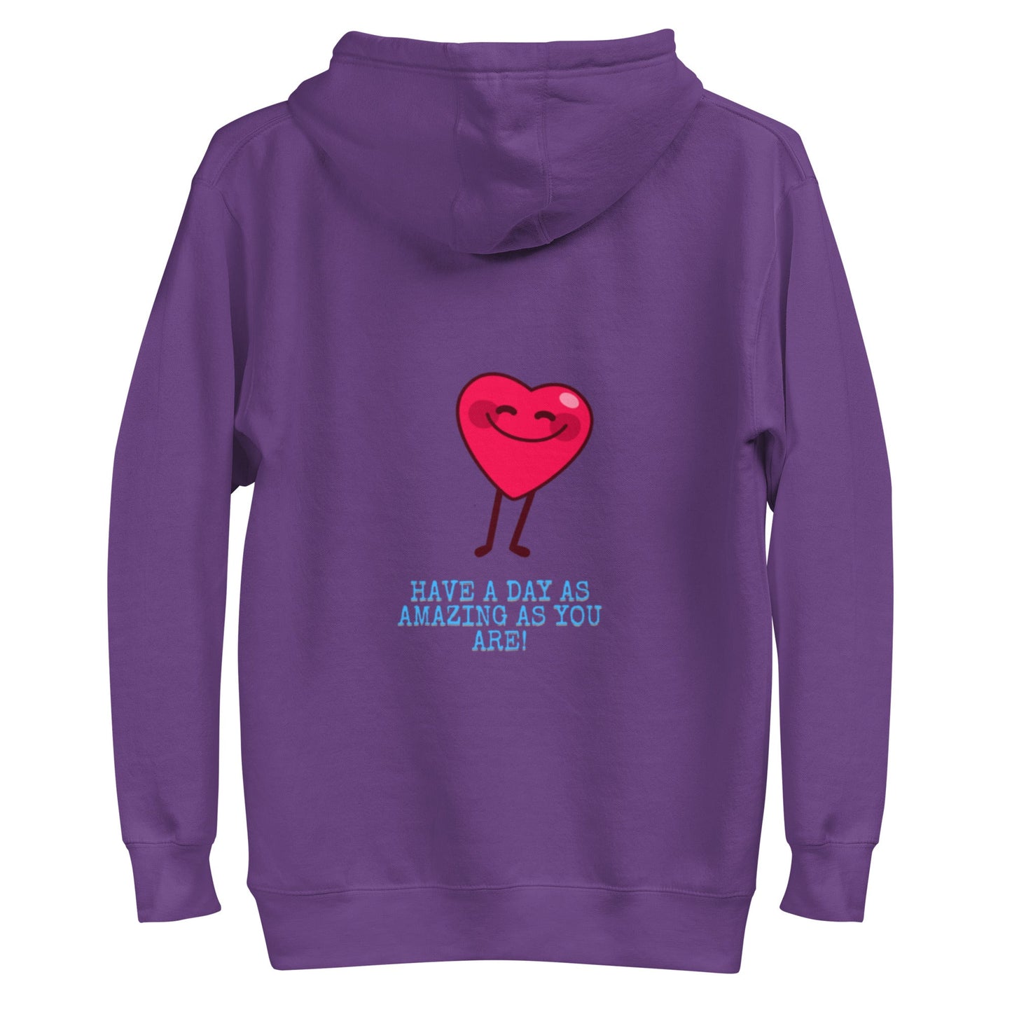 Purple Keep Your Happy Hoodie - beyond universally blessed